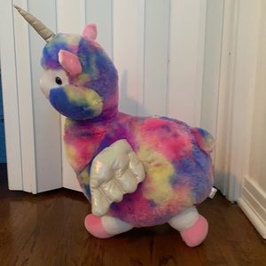 justice jumbo Bo the llamacorn plush!